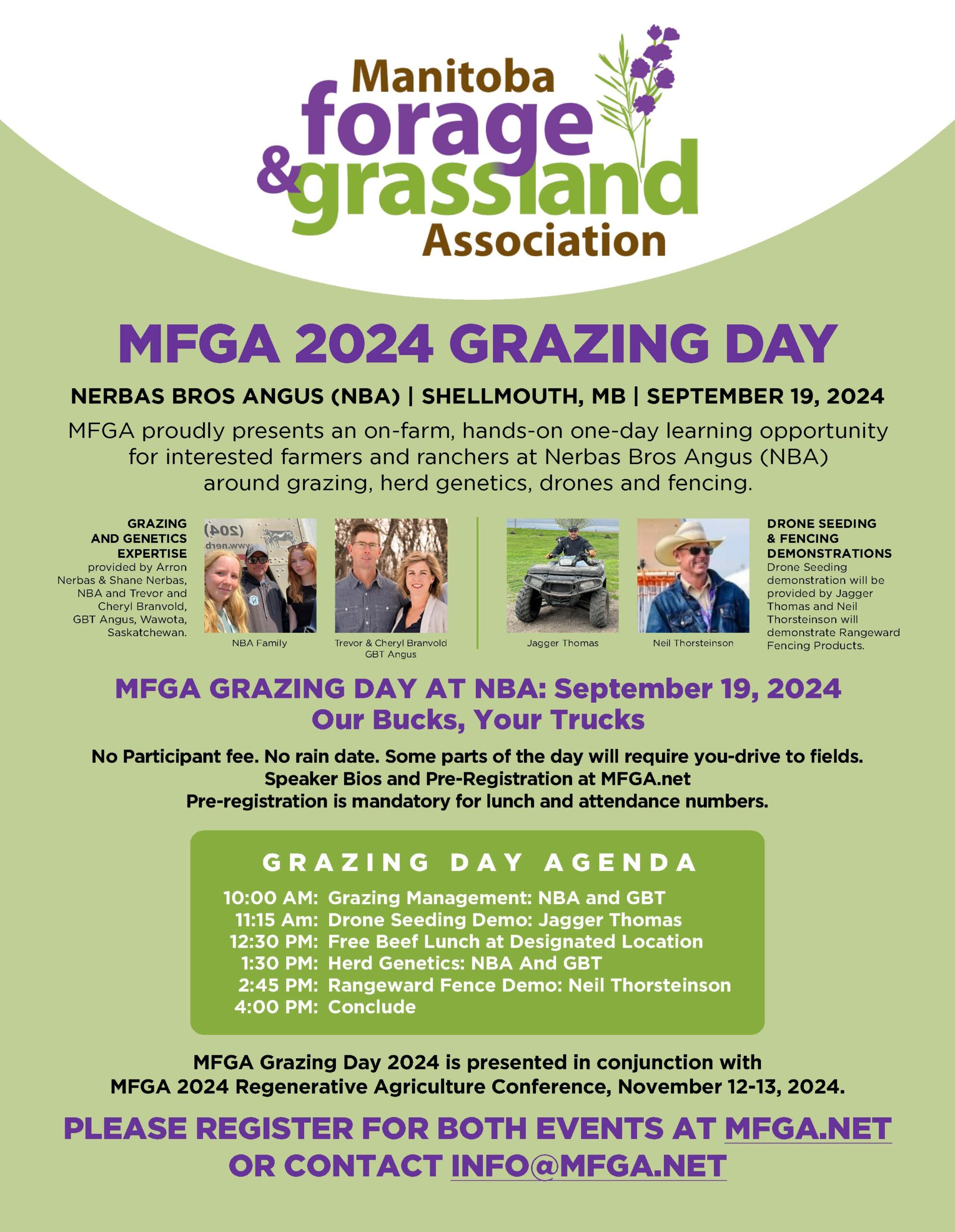 MFGA Grazing Day